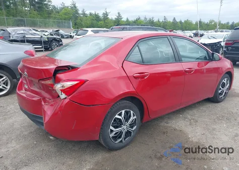 2017 Toyota Corolla Le z USA, uszkodzony, nr VIN 2T1BURHE8HC897846